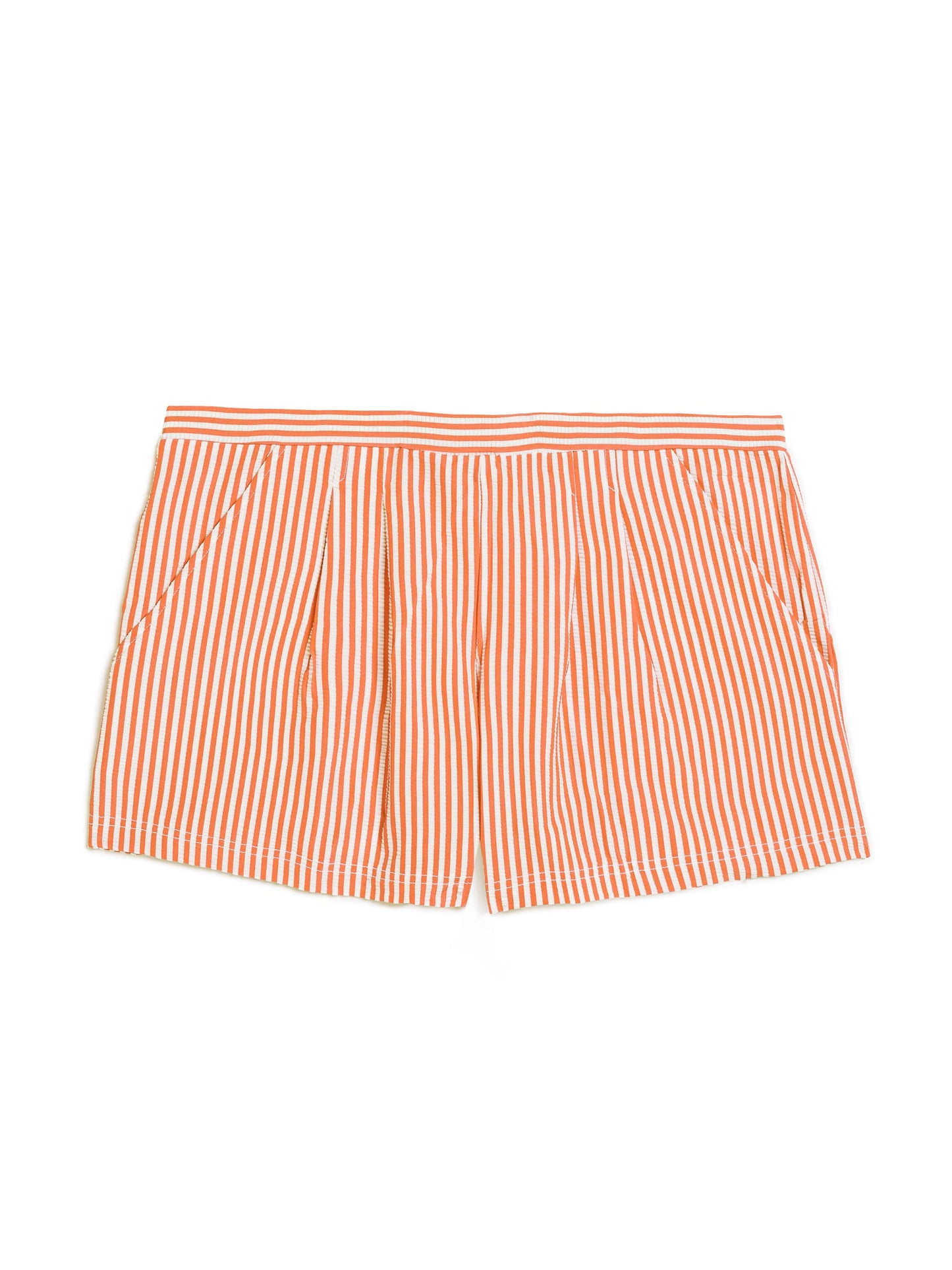 Shorts Seersucker Arancio 🧡